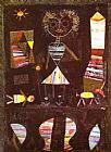 Paul Klee Canvas Paintings - Puppet Theater